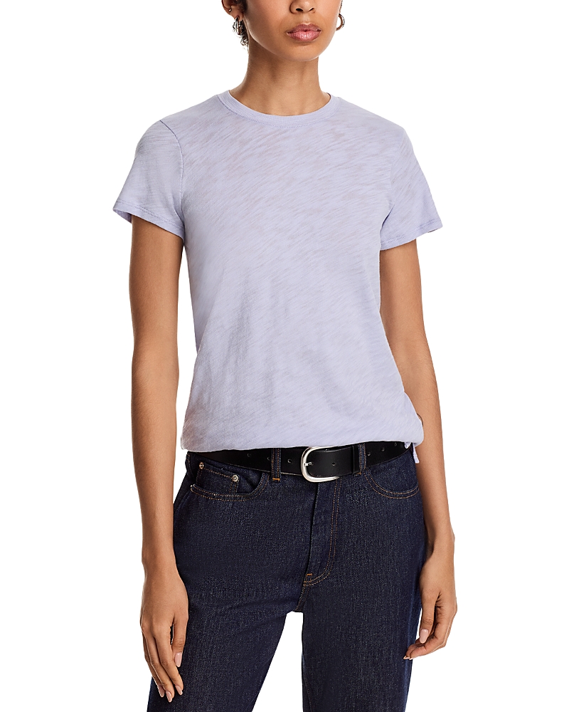 Atm Anthony Thomas Melillo Anthony Thomas Melillo Schoolboy Crewneck Tee In Skyflower