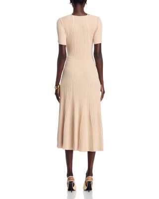 Knit Fit and Flare Dress