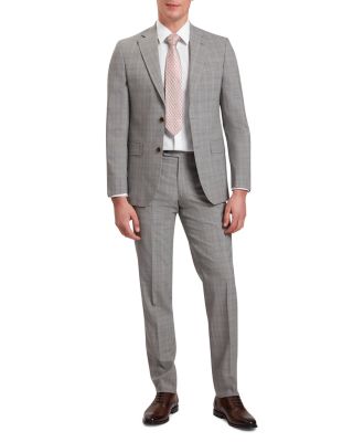 Ted Baker Classic Wool Blend Check Slim Fit Suit Pants