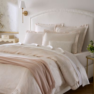 Adrina Floral Sateen Jacquard Sham, King