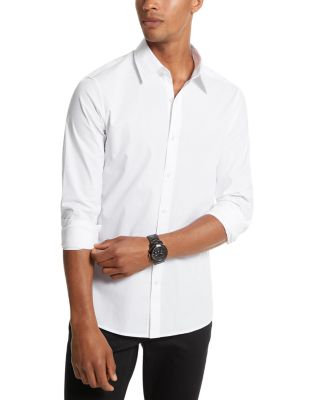 Cotton Stretch Classic Fit Button Down Shirt
