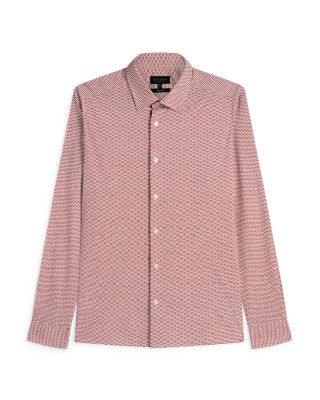 Waveys Regular Geo Print Shirt