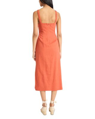 Side Slit Midi Dress