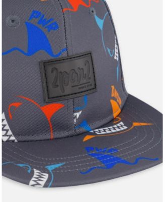  Boys' Printed Sharks Cap - Baby