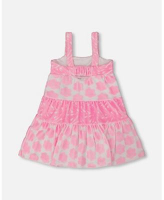 Girls' Printed Terry Beach Dress - Big Kid