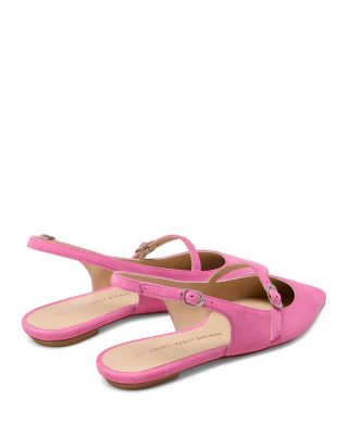 Women's Emilia Pointed Toe Slingback Mary Jane Shoes 