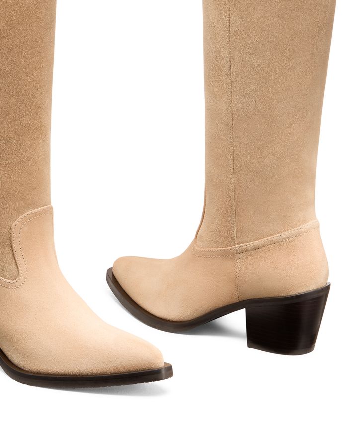 Women's Felix Almond Toe Block Heel Boots