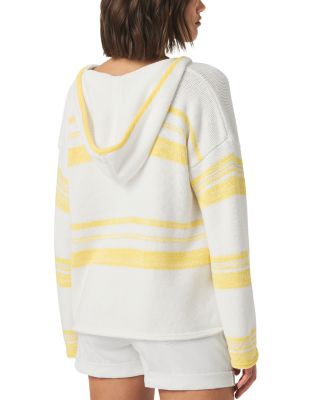 Blondie Hooded V Neck Sweater