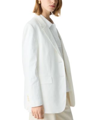 Single Breasted Linen Blazer
