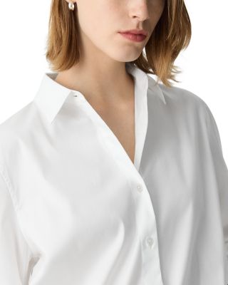 Cropped Shirt in Good Cotton