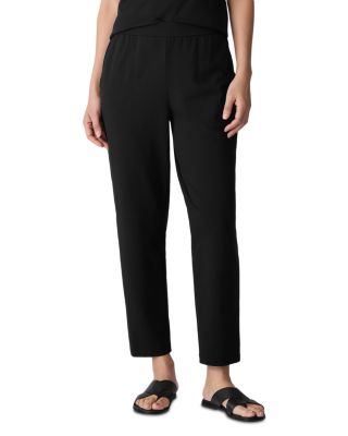 Eileen Fisher High Waisted Tapered Ankle Pants