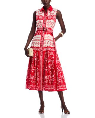 Nya Linen Midi Dress