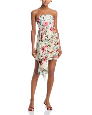 Rose Strapless Mini Dress - Exclusive