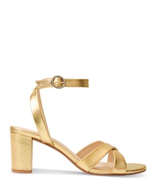 Women's Peri Crossover Strap Mid Heel Sandals 