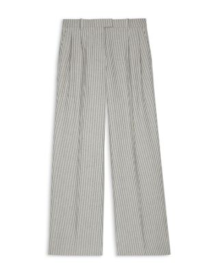 Pinstriped Pants