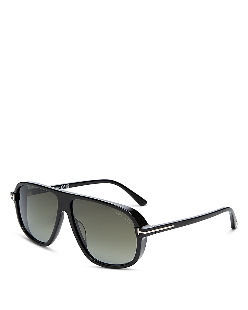 Tom Ford Guillaume Pilot Sunglasses, 61mm · OS