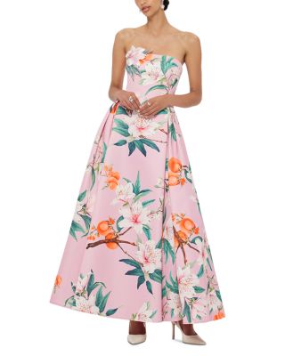 Nora Bustier Maxi Dress