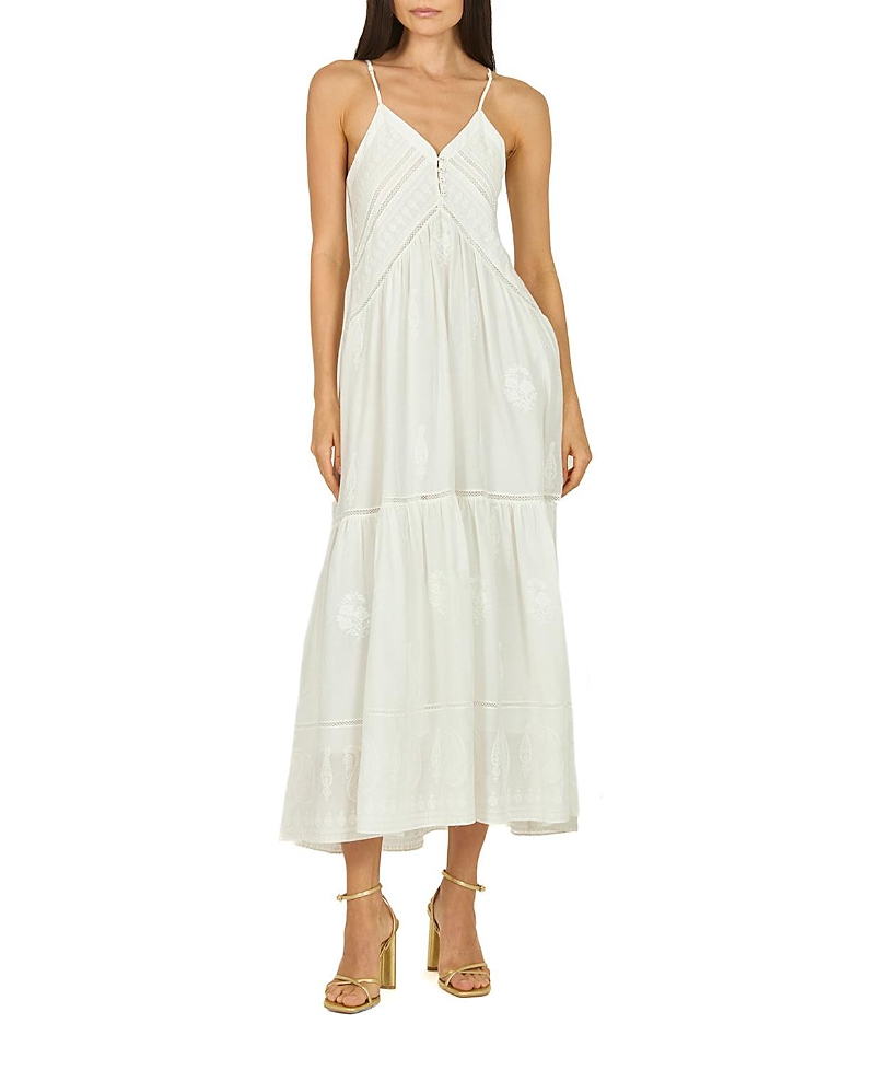 Shop Secret Mission Iris Dress In Off White