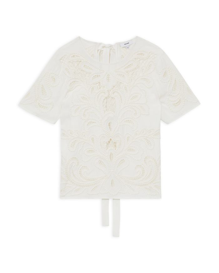 Iyla Floral Cut Out Top