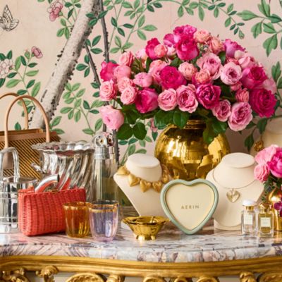 Piero Eucalyptus Leather Heart Frame