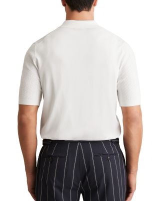 Thames Slim Fit Textured Short Sleeve Shirt