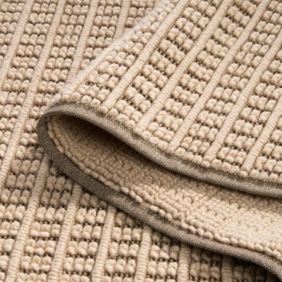 Hudson Park Yarn Dyed Textured Bath Mat