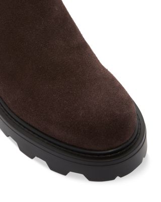 Women's Rockstud Beatle Suede Chelsea Boots