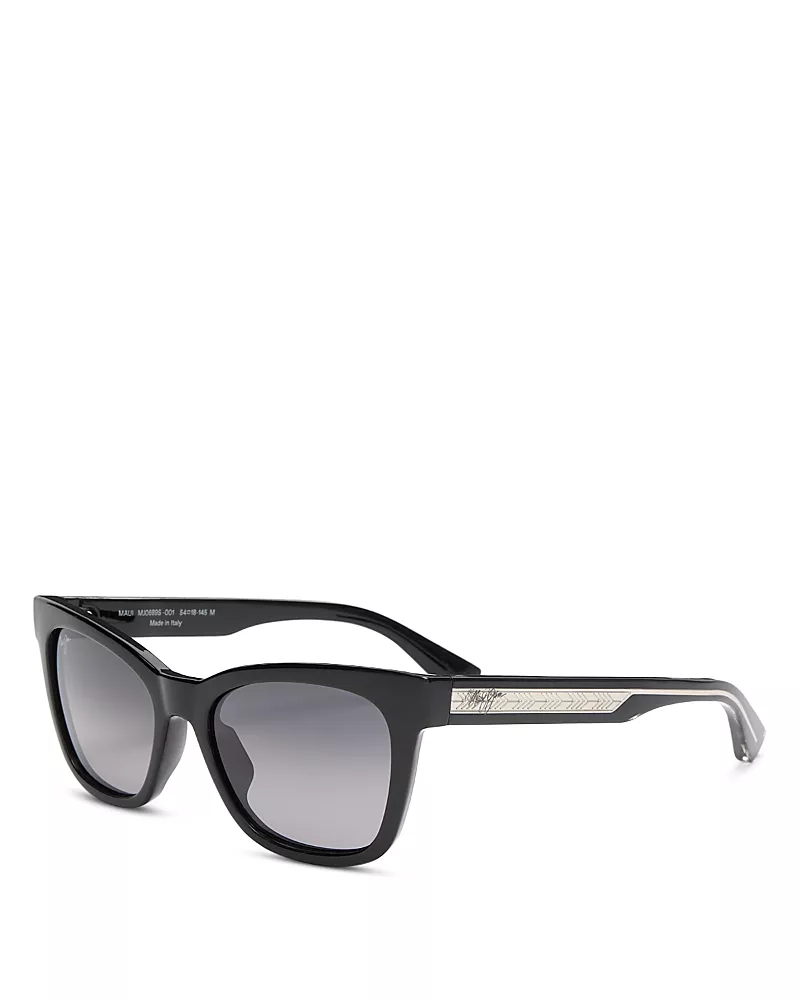 Maui Jim Square Sunglasses, 54mm