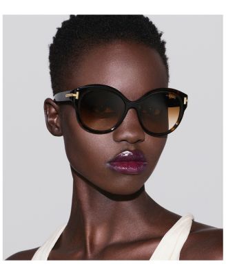 Icon Collection Round Sunglasses, 57mm