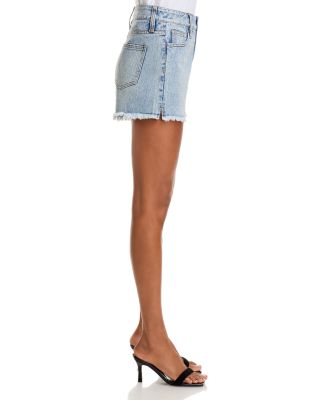 Embellished Denim Shorts - Exclusive
