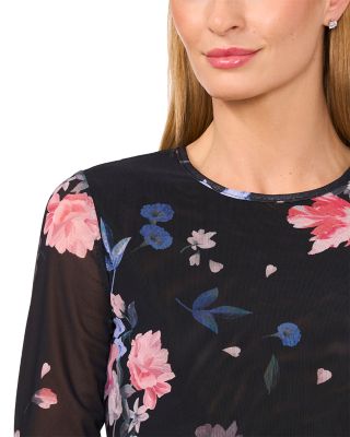 Long Sleeved Mesh Top