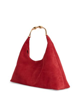 Nixi Suede Hobo Bag
