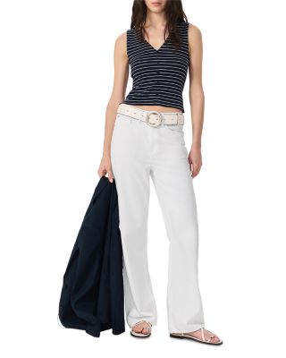 Knit Striped Vest Top