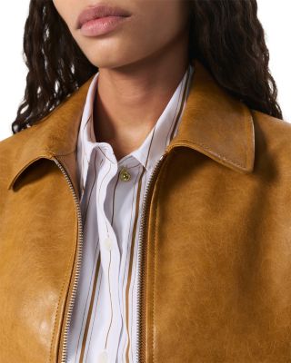 Jordie Faux Leather Jacket