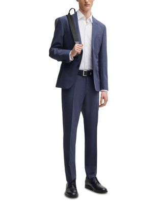 Hank Slim Fit Geo Dress Shirt