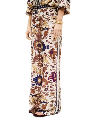 ba&sh - Vlyde Printed Wide Leg Pants