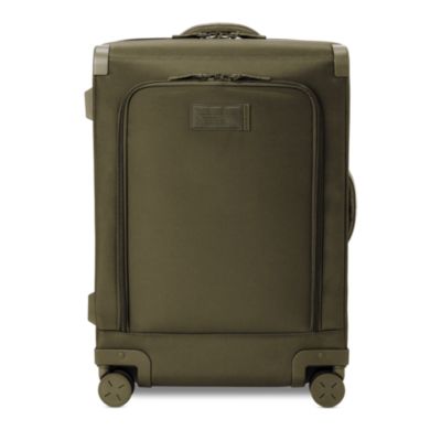 Sydney 25" Checked Rolling Suitcase, Dark Moss