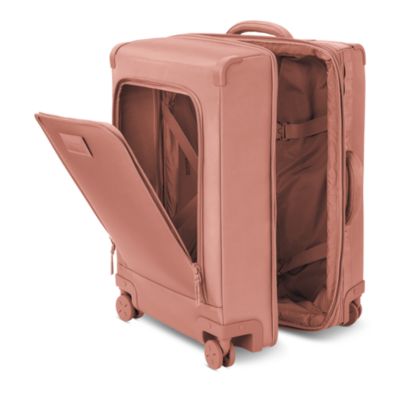 Sydney 28.5" Checked Rolling Suitcase, Warm Dust