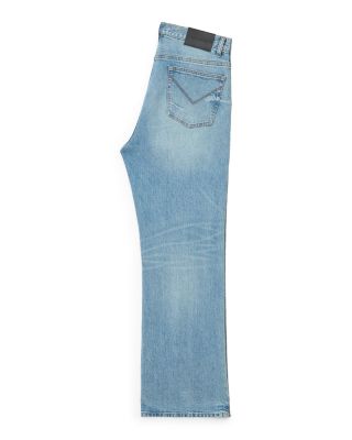 Silas Straight Fit Jeans in Powder Blue