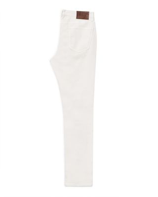 J702 Slim Fit Jeans in Chalk