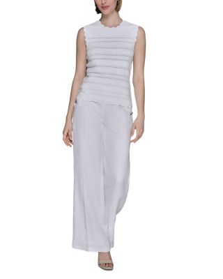 Scallop Edge Tank Top