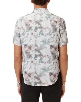 Sean Regular Fit Twine Print Short Sleeve Shirt