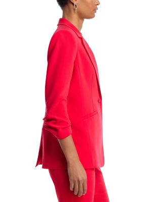 Khloe Ruched Cuff Blazer & Kerry Straight Leg Pants