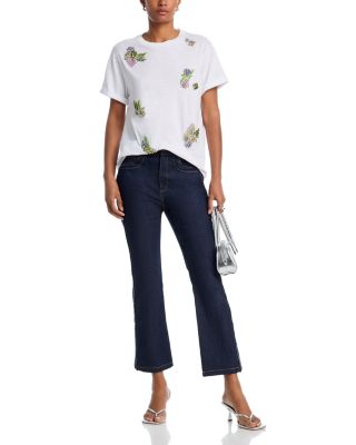 Crystal Ivy Shrunken Tee