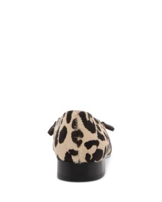 Women's VLogo Valet Du Roi Calf Hair Ballet Flats