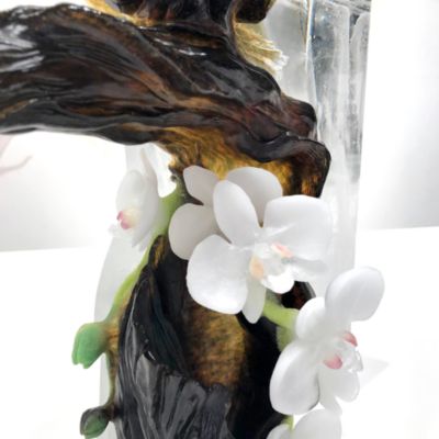 The Power of Ascension Yushan Juniper Crystal Art Piece, Limited Edition