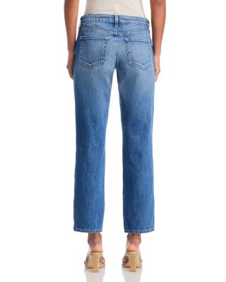 Nevia Low Rise Slouch Straight Jeans in Woodrow Dest