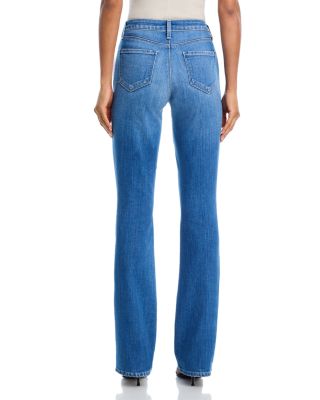 Selma Mid Rise Baby Boot Jeans in Rosales