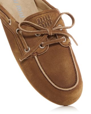 Women's Boat Loafer Mules