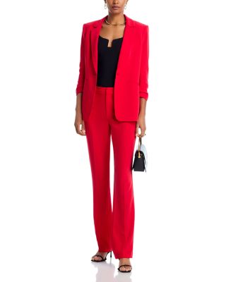 Cinq à Sept - Khloe Ruched Cuff Blazer & Kerry Straight Leg Pants